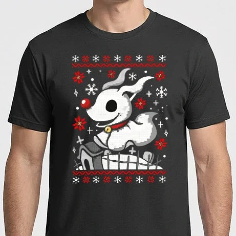 Férfi Imperial póló - Nightmare Before Christmas Zero