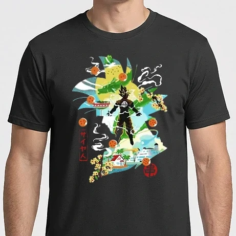 Férfi Imperial póló - Dragonball