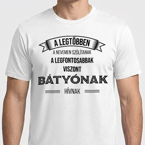 Férfi Imperial póló - A_legtobben_minta_batyo_fekete