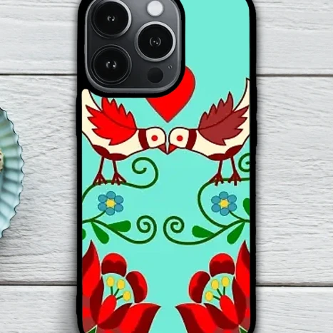 iPhone telefontok - Kalocsai Szív Madárpár Telefontok