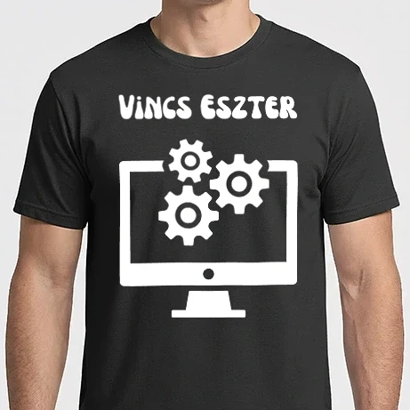 Férfi Imperial póló - Vincseszter - Eszter - Eszter névnap - Vincs Eszter