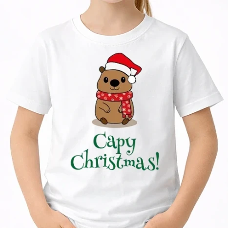 Uniszex gyerek Póló - capy christmas