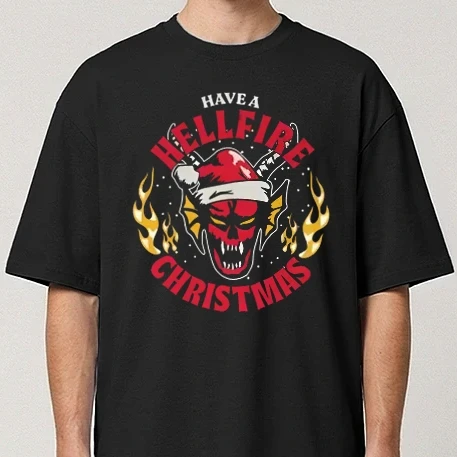 Oversize póló - Hellfire christmas