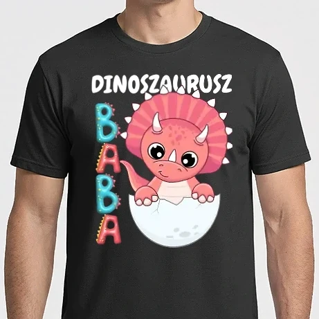 Férfi Imperial póló - Dinoszaurusz baba - dino