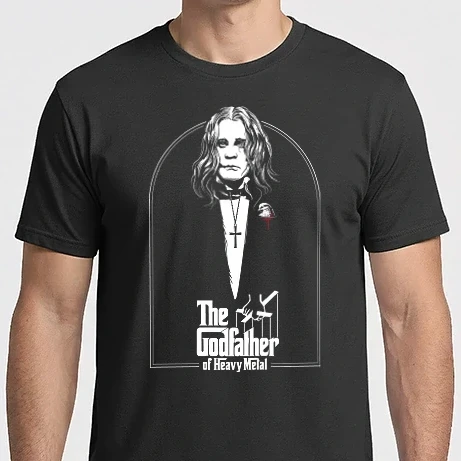 Férfi Imperial póló - Ozzy Osbourne The Godfather of heavy metal