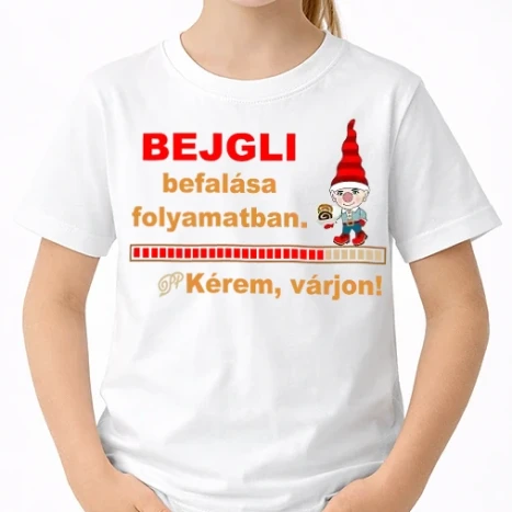 Uniszex gyerek Póló - Beglije Manócskának