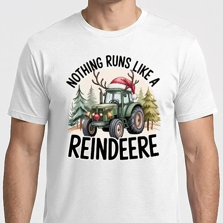 Férfi Imperial póló - Nothing runs like a Reindeer