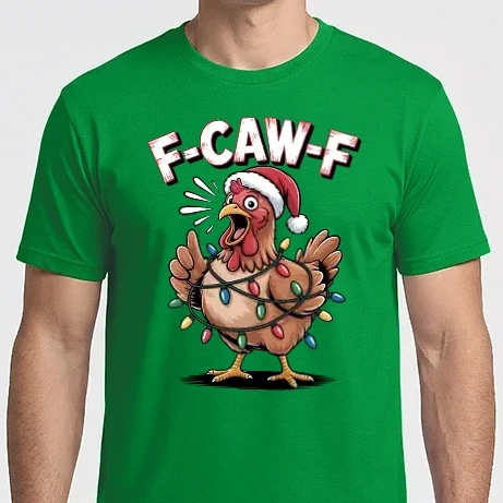 Férfi Imperial póló - F-CAW-F karácsonyi csirke