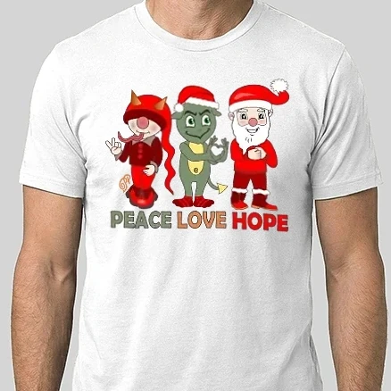 Férfi Alap póló - Karácsonyi Trió