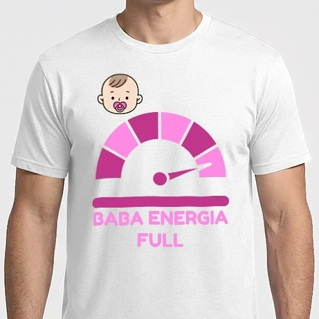 Férfi Imperial póló - BaBa energia - kisbaba - kislány - ajándék - babavárás