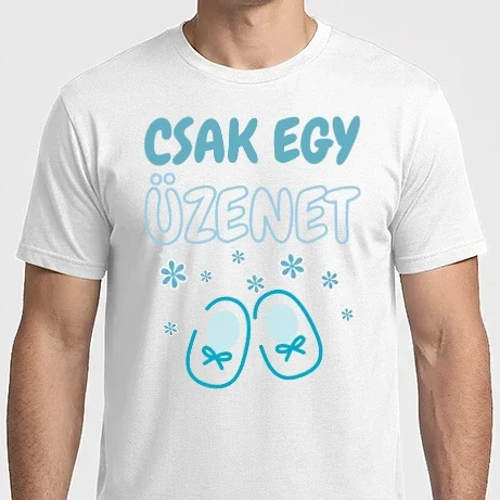 Férfi Imperial póló - Csak egy üzenet - kifiú