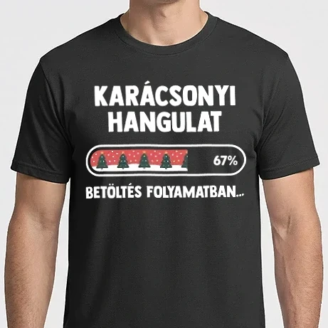 Férfi Imperial póló - Karácsonyi hangulat - betöltés folyamatban