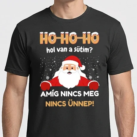 Férfi Imperial póló - Ho-ho-ho hol van a sütim? - karácsony - - karácsony - karácsonyi póló - karácsonyi polo  - karácsonyi ajándék 
