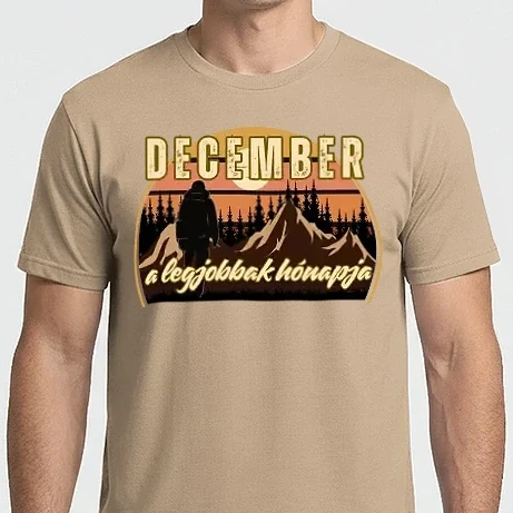 Férfi Imperial póló - Decemberi szülinap 