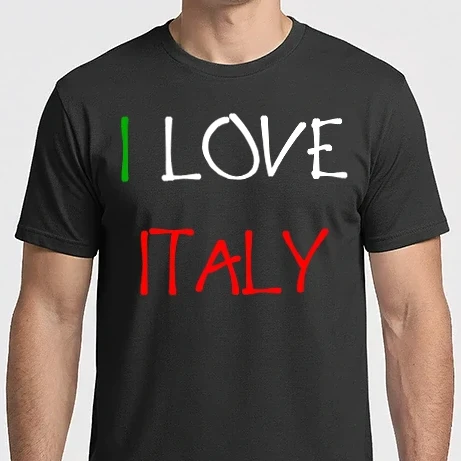 Férfi Imperial póló - I Love Italy