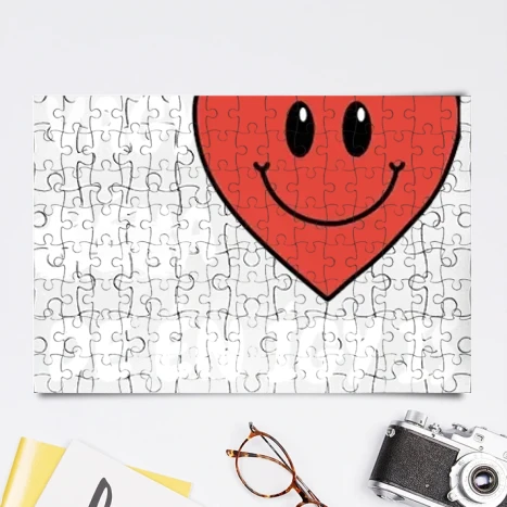 Mágneses puzzle - Hisztis picsa vagy néha de én így is szeretlek - szerelem - humor -