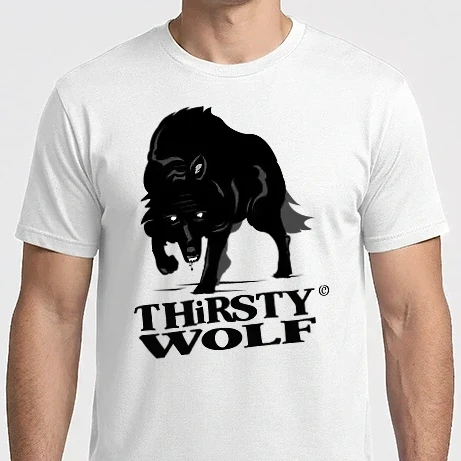 Férfi Imperial póló - Thirsty Wolf Official logo