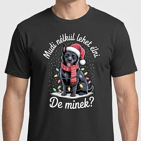 Férfi Imperial póló - Mudi nélkül lehet élni, de minek?
