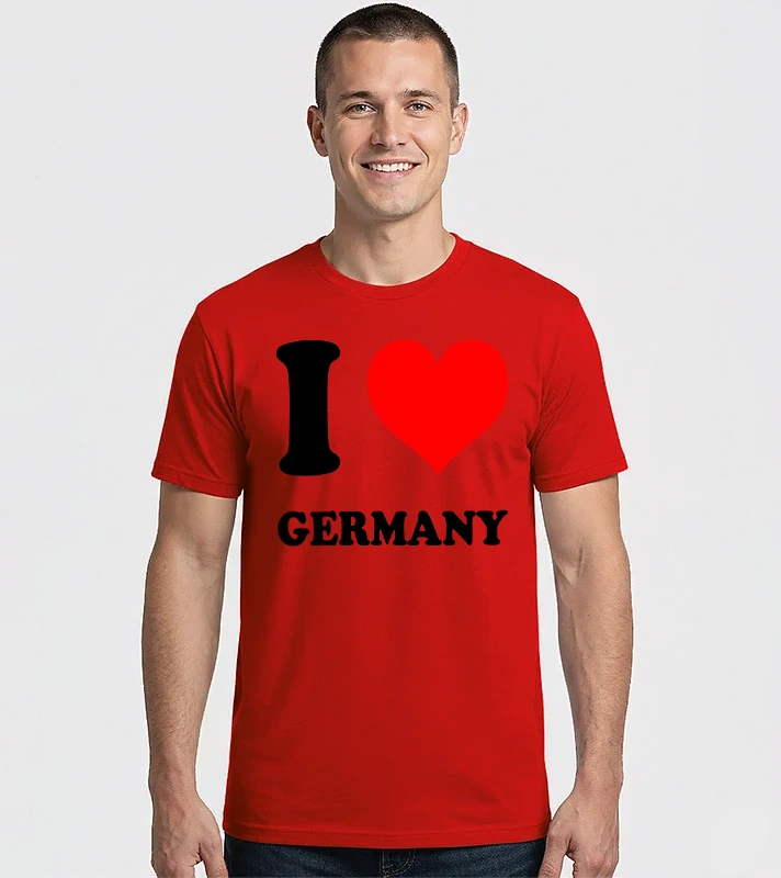 I Love Germany – Férfi Imperial póló