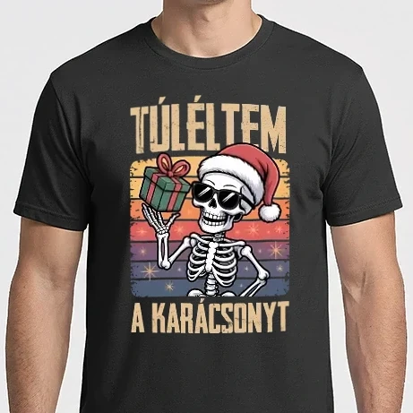 Férfi Imperial póló - Túléltem a karácsonyt!