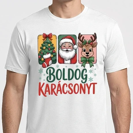 Férfi Imperial póló - Boldog karácsonyt!
