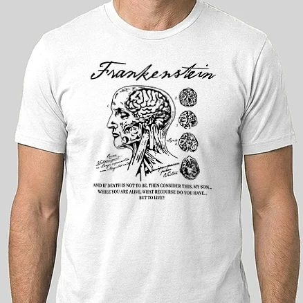 Férfi Alap póló - Frankenstein Anatomy