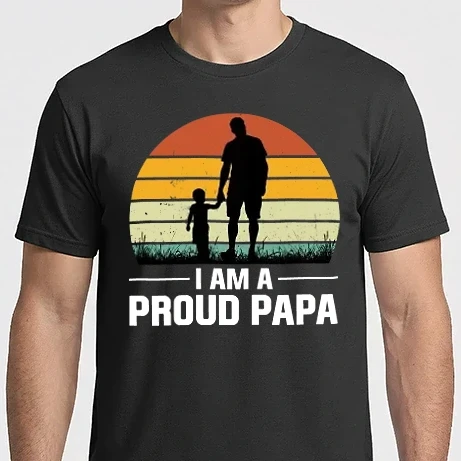 Férfi Imperial póló - I am a proud papa 