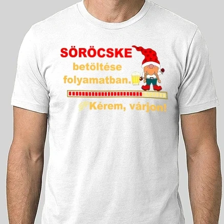 Férfi Alap póló - Söre Manócskának