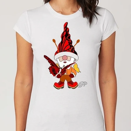 Női Alap póló - Lepke Manó