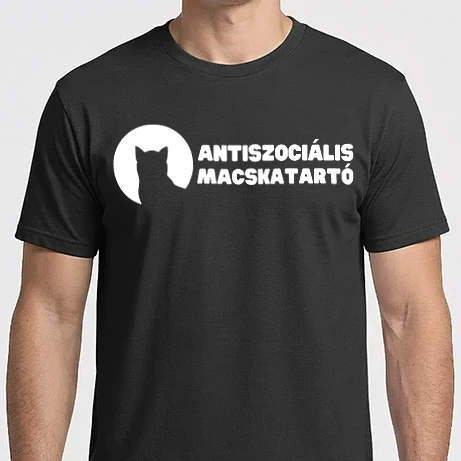 Férfi Imperial póló - Antiszociális macskatartó