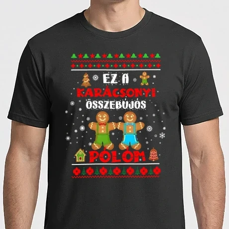 Férfi Imperial póló - karácsonyi összebújós póló fiú-fiú