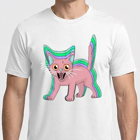 Férfi Imperial póló - Cica LSD