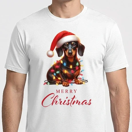 Férfi Imperial póló - Christmas dogs 3