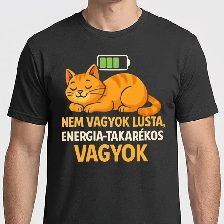 Férfi Imperial póló - Nem vagyok lusta
