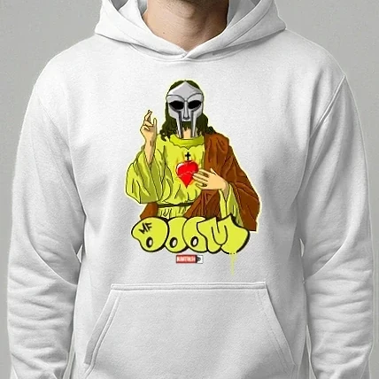 Férfi kapucnis pulóver - Mf doom