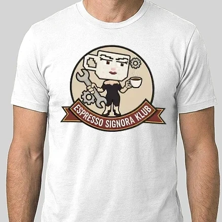 Férfi Alap póló - Espresso Signora Klub
