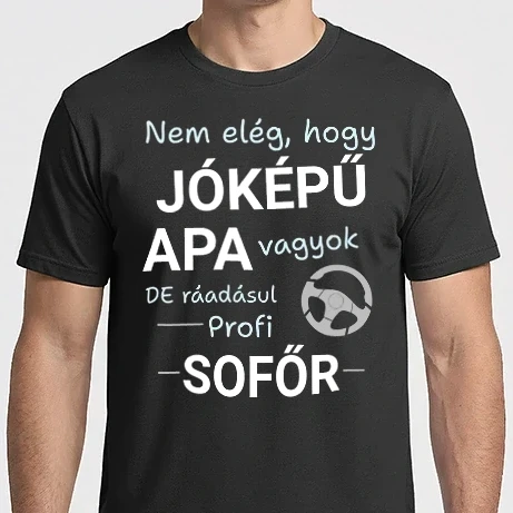 Férfi Imperial póló - Jóképű apa sofőr