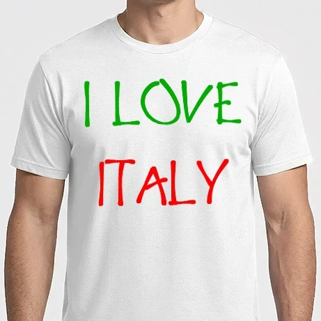 Férfi Imperial póló - I Love Italy