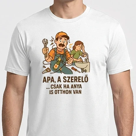 Férfi Imperial póló - Apa a szerelő