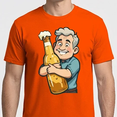Férfi Imperial póló - Szeretem a sört (01)