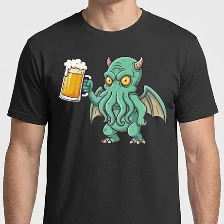 Férfi Imperial póló - Söröző Cthulhu
