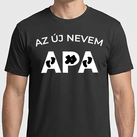 Férfi Imperial póló - Az új nevem apa