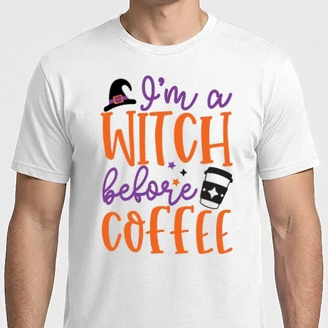 Férfi Imperial póló - I'm A Witch Before Coffee