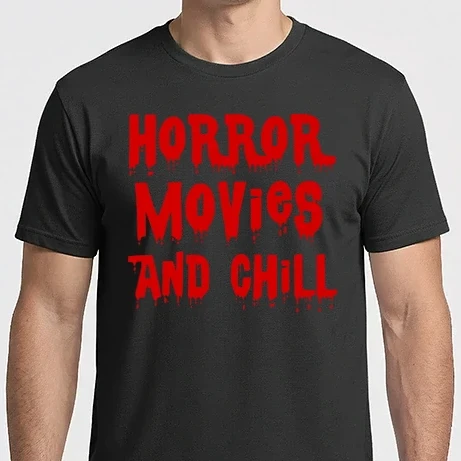 Férfi Imperial póló - Horror Movies and Chill 
