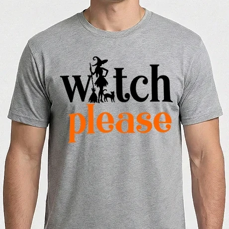 Férfi Imperial póló - WITCH PLEASE
