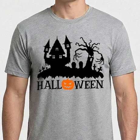 Férfi Imperial póló - HALLOWEEN HOUSE