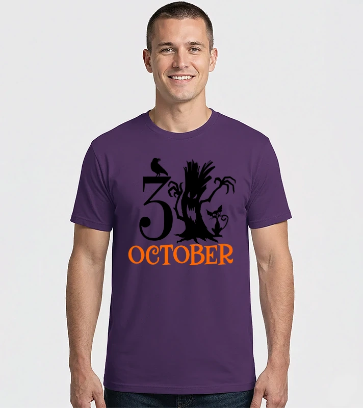 31ST OCTOBER CROW – Férfi Imperial póló