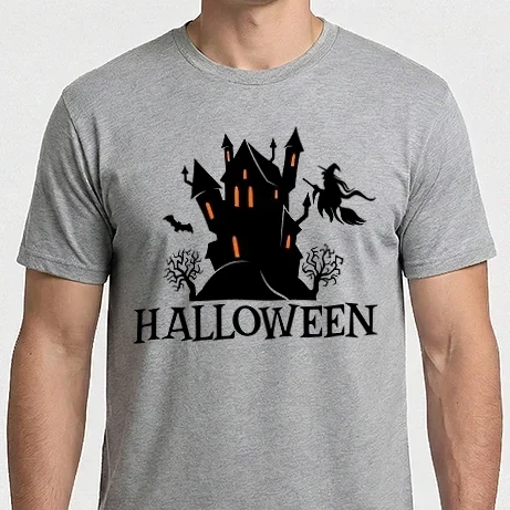 Férfi Imperial póló - HALLOWEEN HOUSE