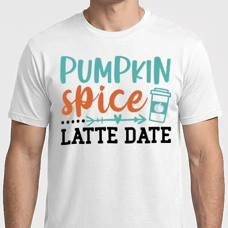 Férfi Imperial póló - Pumpkin spice latte date
