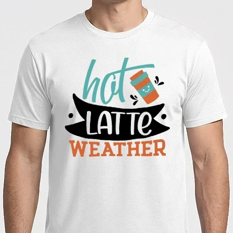 Férfi Imperial póló - Hot latte weather